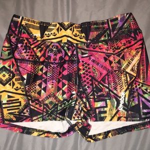 Colourful Aztec Reebok spandex